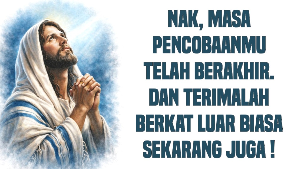 DENGARKANLAH PESAN TUHAN YANG MEMBERKATI HARI HARIMU. KAMU ADALAH CAHAYA ILAHI DITENGAH KEGELAPAN