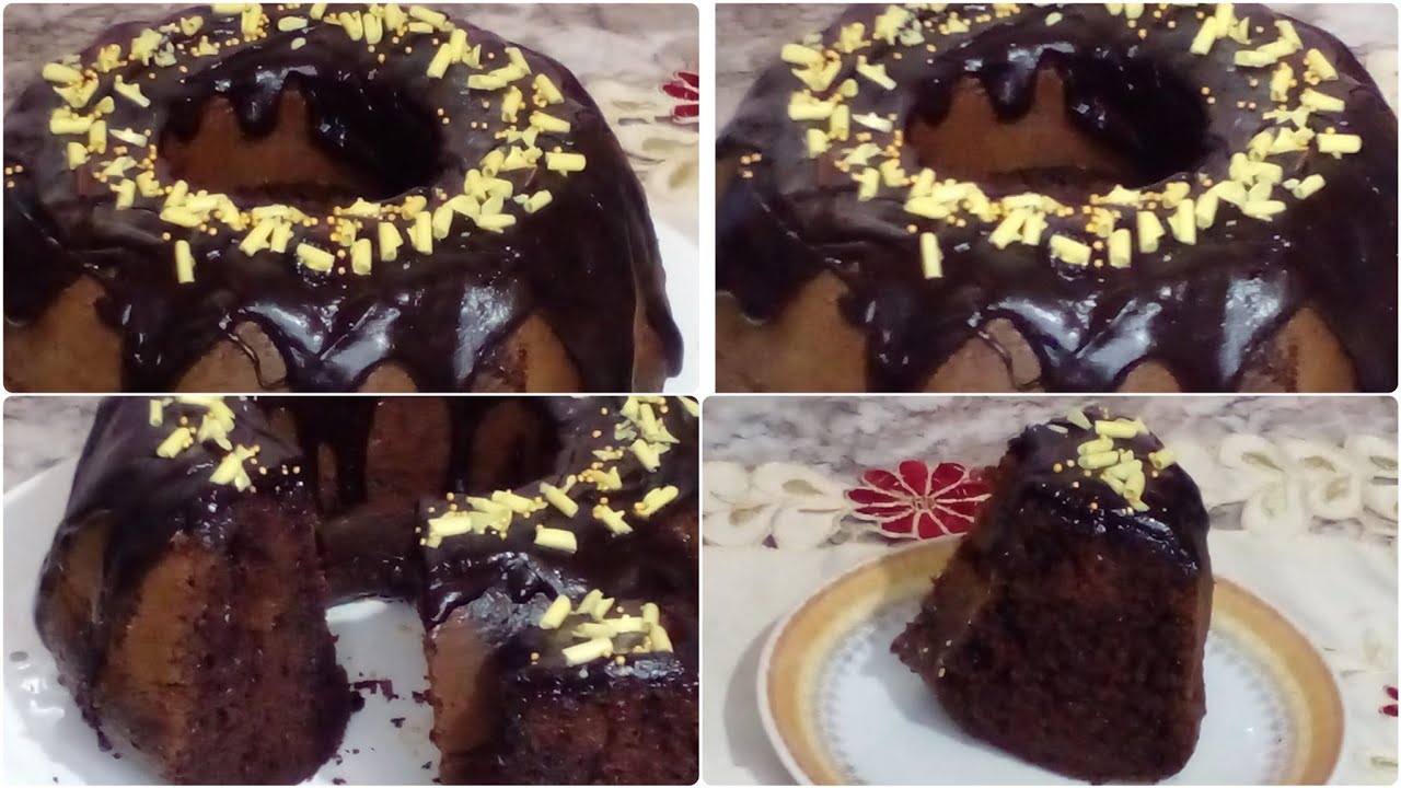 Cake chocolat et carottes - Recetteكيك رائع بالشوكولاتة والجزر،سهل ولذيذ وآقتصادي🙂