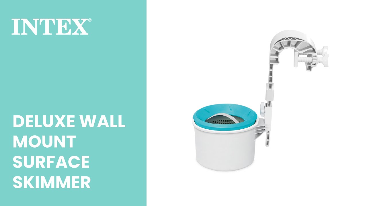 INTEX&reg; Deluxe Wall Mount Surface Skimmer