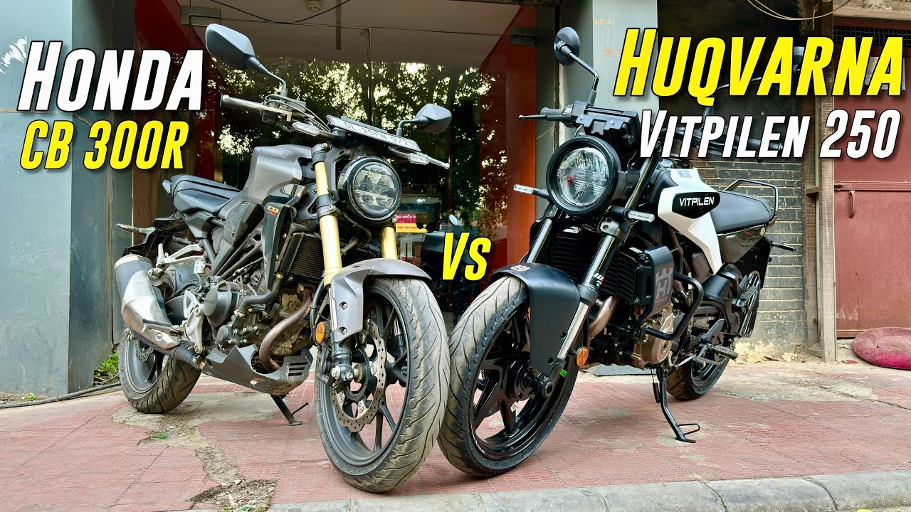 Honda CB 300R Vs Husqvarna Vitpilen 250 Detailed Comparison | Which One is Best ?