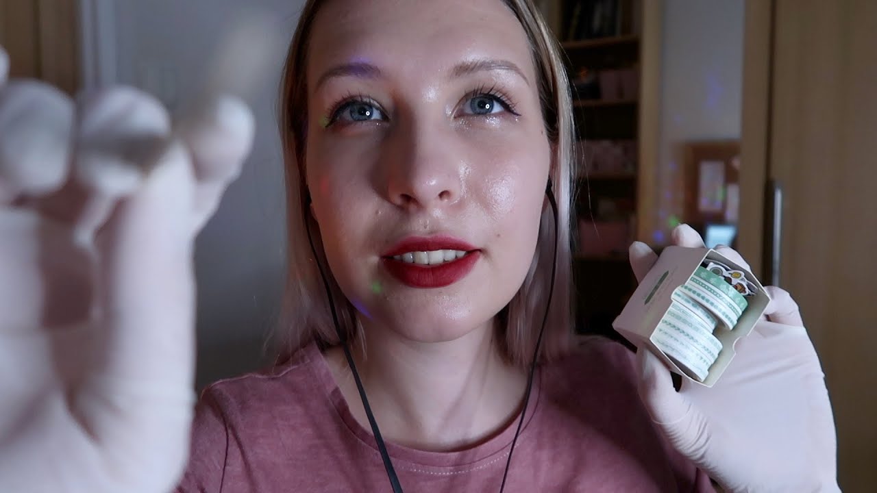 [ASMR] badam i naprawiam Twoją gumową twarz (roleplay)