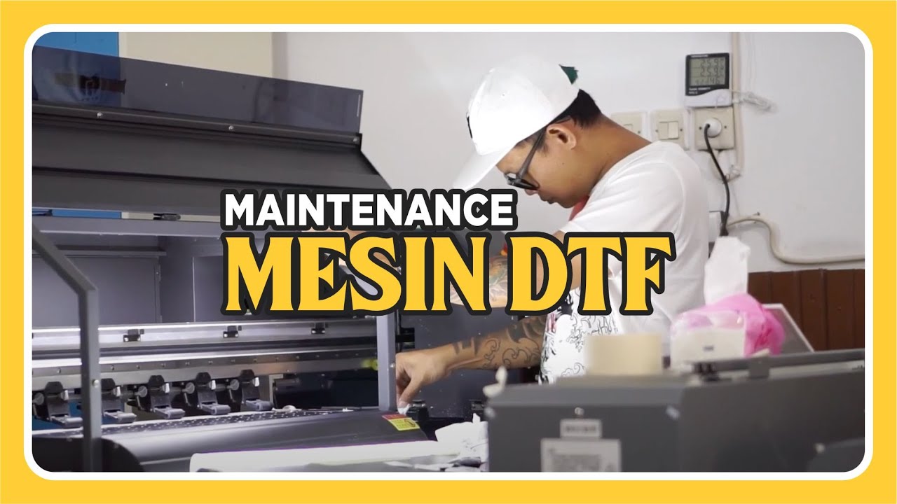 CARA MENANGGULANGI KEBUNTUAN TINTA MESIN DTF   (HEAD MAINTENANCE) 