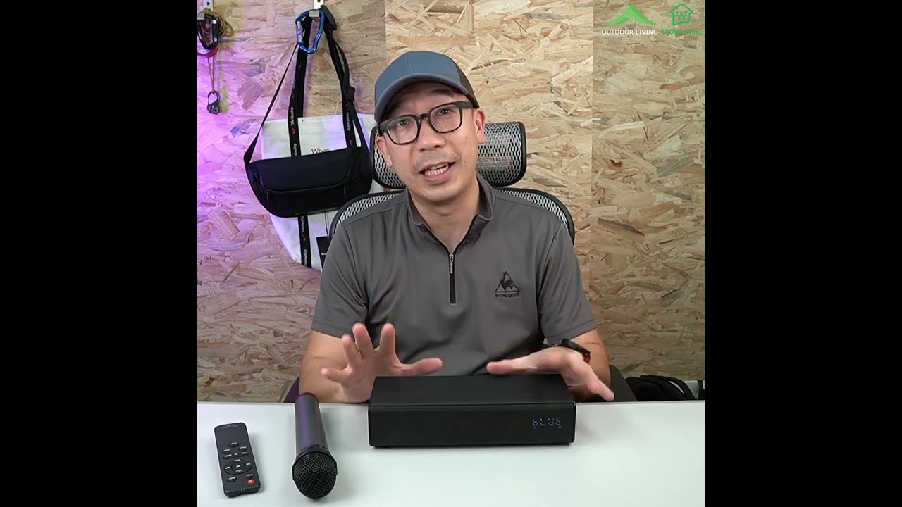 Pure Acoustics「消音音」 便攜式卡拉OK - Sing Bar 雙卡拉OK麥克風