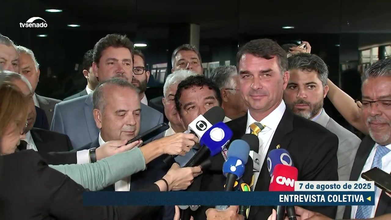 Senadores anunciam 41 assinaturas para impeachment e destravamento da pauta no senado– 7/8/25