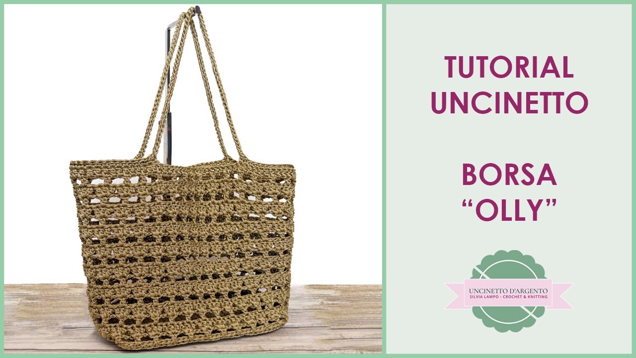Tutorial borsa estiva uncinetto 
