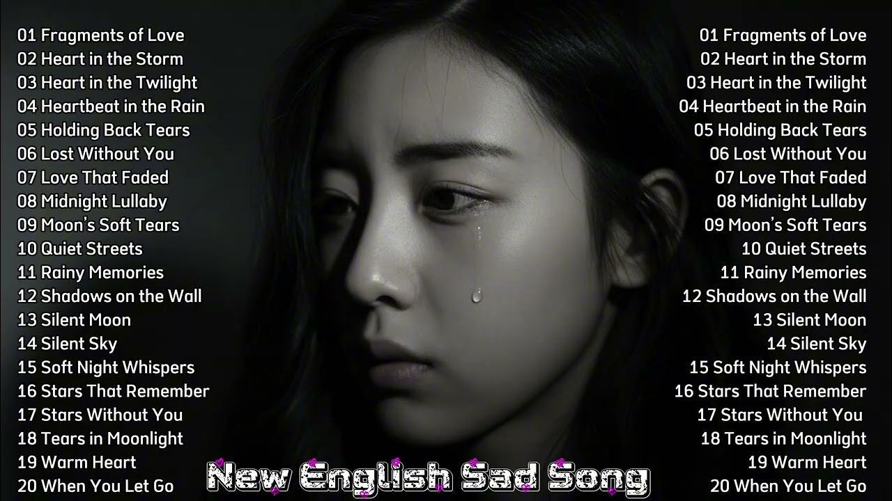 Beautiful Heartfelt English Songs 2026 🤍💔 New Romantic Love Ballads | Touching Lyrics Sad Love Songs