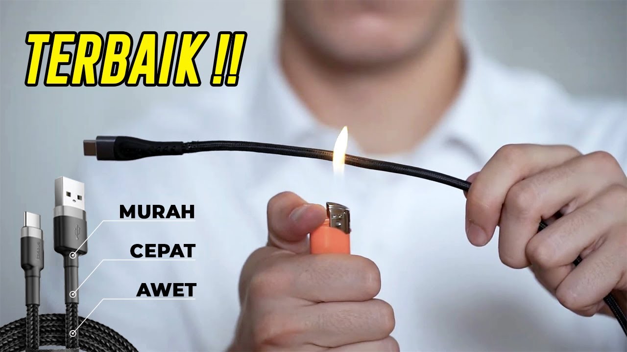 5 Rekomendasi KABEL DATA Type C Fast Charging TERBAIK