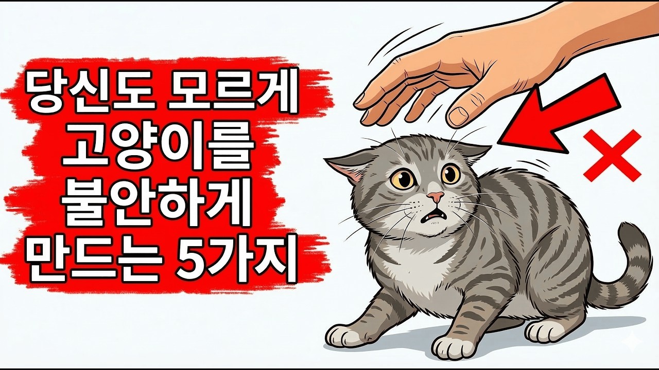 단 1분으로 당신의 고양이를 더 편안하게 만드는 방법