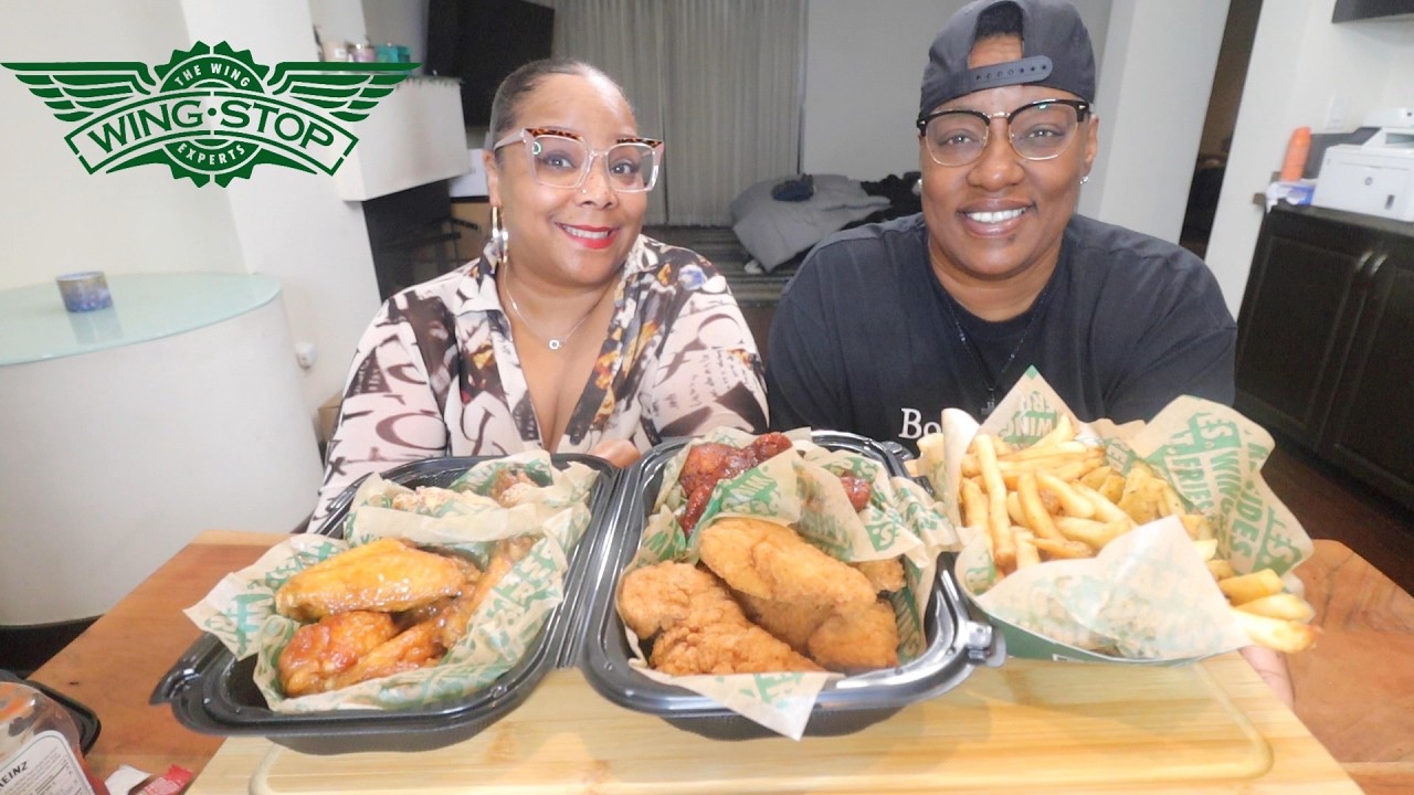WINSTOP MUKBANG WITH MY GIRLFRIEND + FELL IN LOVE WITH A CATFISH.