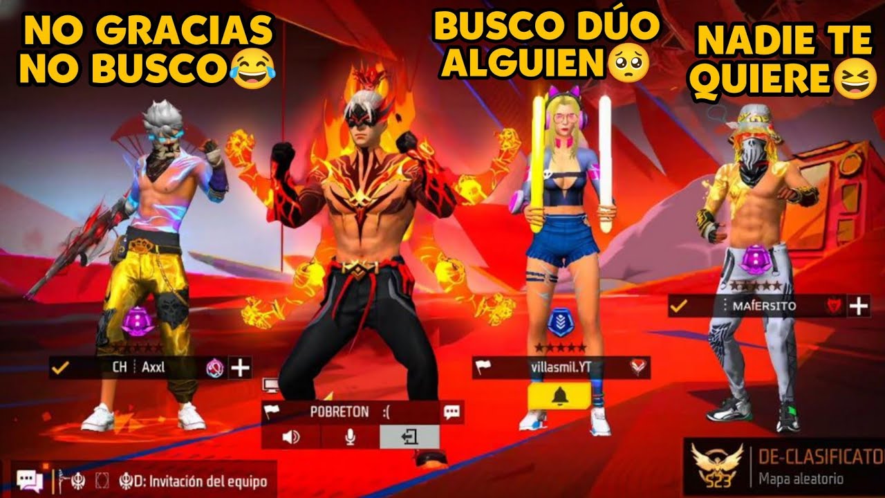 Este tóxico y su amigo destrozaron el corazón de esta chica que solo buscaba un dúo😭así los humille🤡