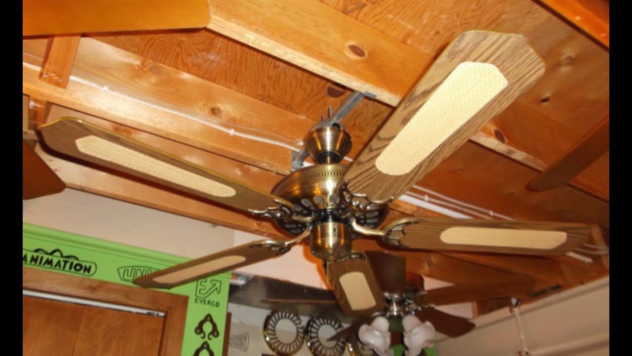 Air Cool Footprint Vent Ceiling Fan (HD Remake)