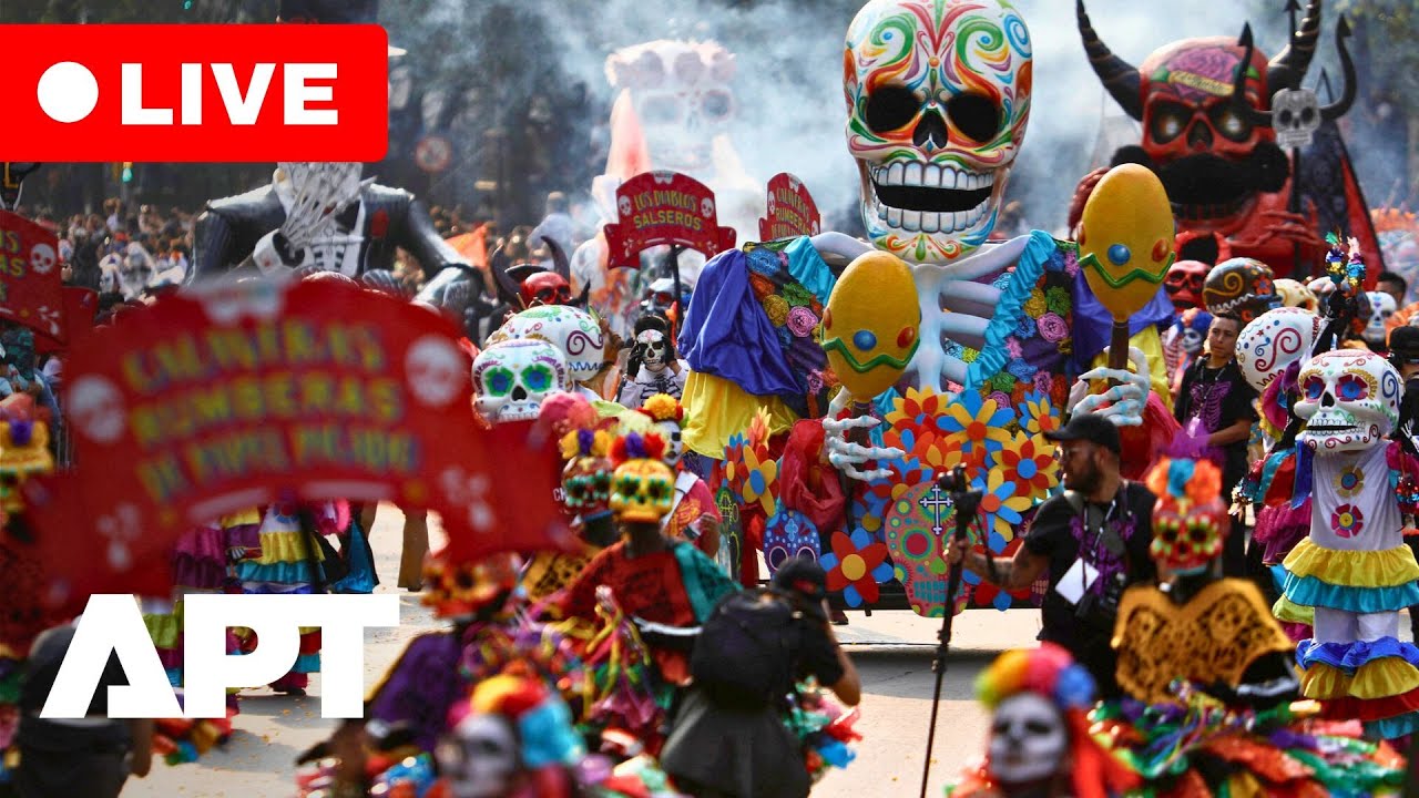 LIVE | Mexico City Streets Come Alive for D&iacute;a de Muertos Parade | WATCH | APT