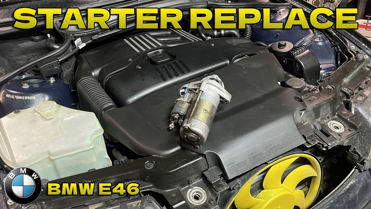 BMW E46 Starter Replacment | Kako zamijeniti anlaser