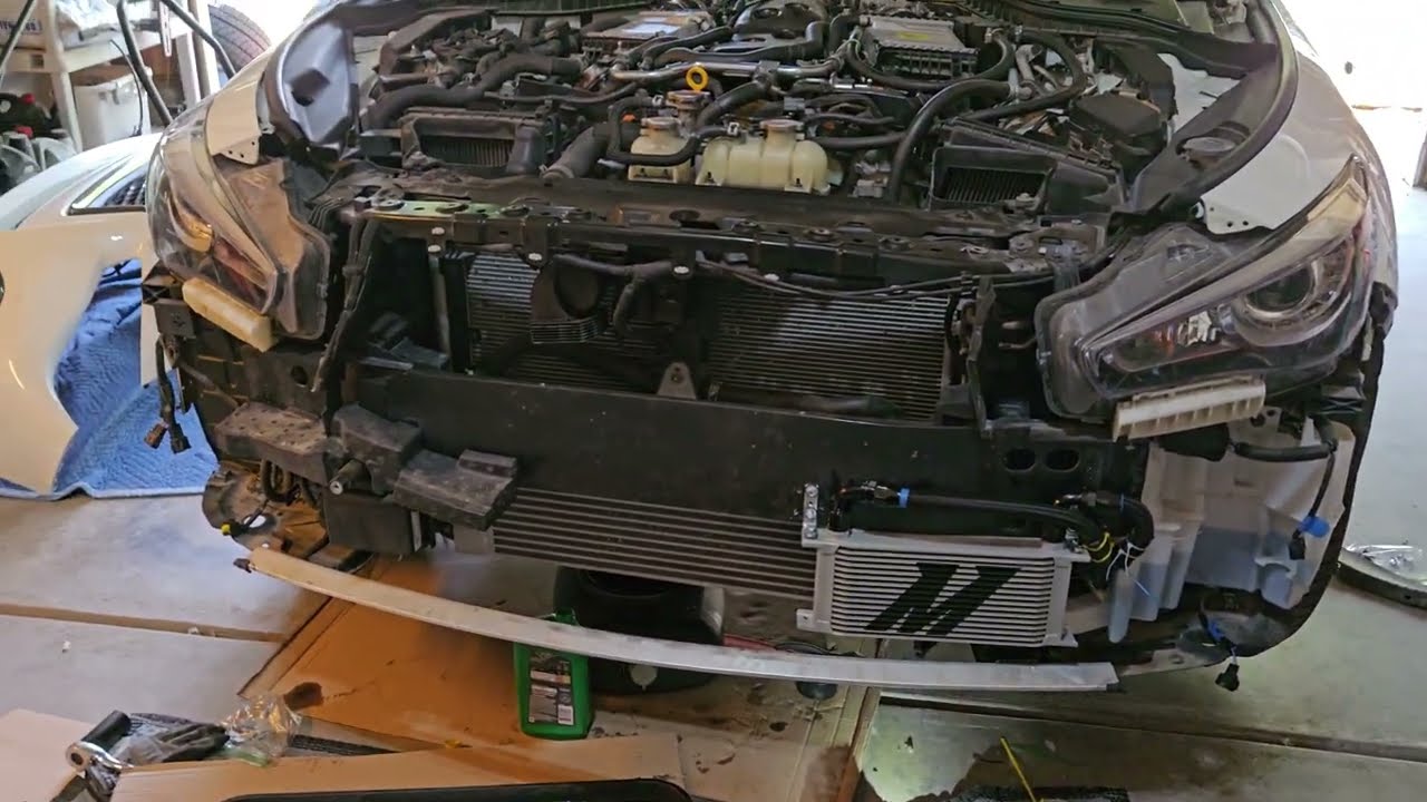 2020 Infiniti Q50 Oil Cooler Build