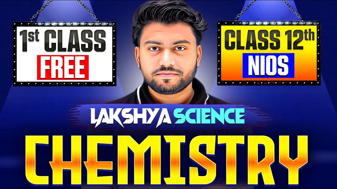 Nios Class 12th Chemistry Chapter 1 | Atom,Molecules And Chemical Arithmetic | Lakshya Science Day 1