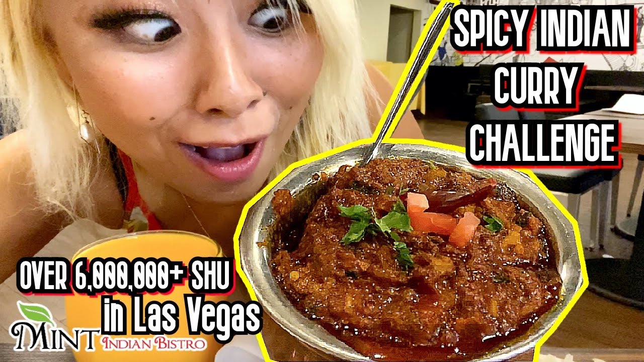 SPICIEST INDIAN CURRY CHALLENGE IN Las Vegas!!! OVER 6,000,000+SHU #RainaisCrazy CAROLINA REAPERS
