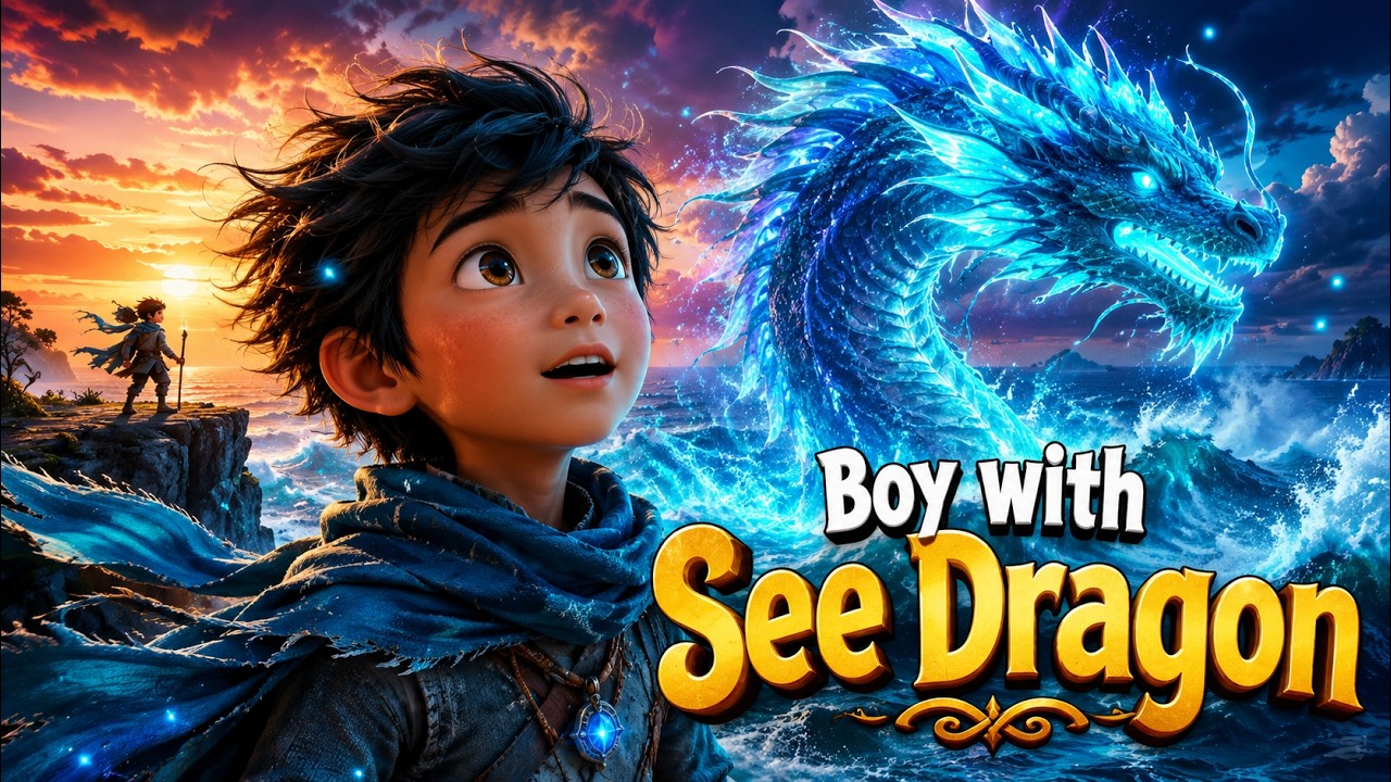 Boy and the Magical Sea Dragon | Heartwarming Animated Adventure for Kids