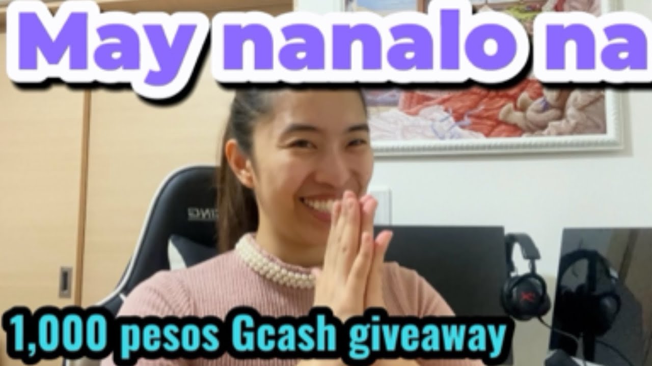 vlogmas | may nanalo na para sa 1000 pesos gcash giveaway naten | nicakgmvlogs