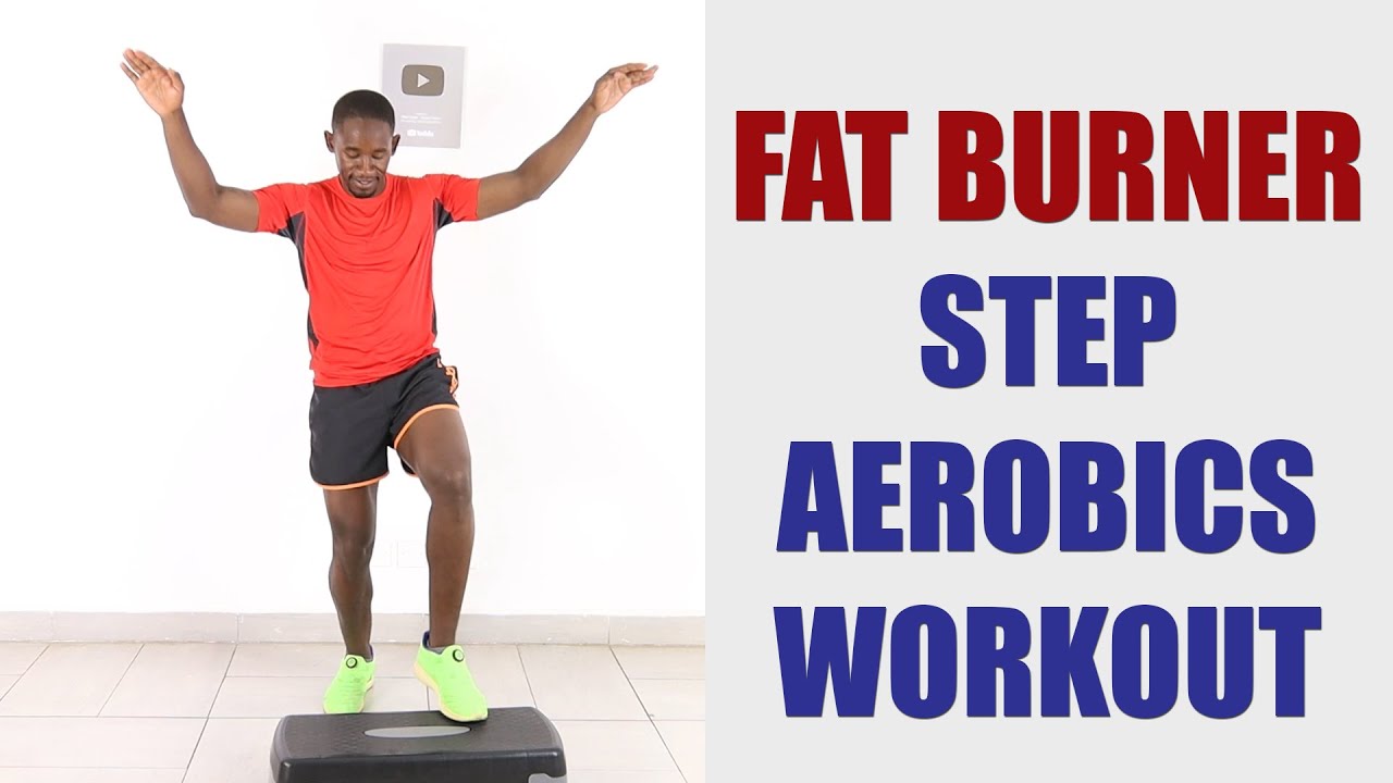 30 Minute FAT BURNER Step Aerobics Workout for Beginners