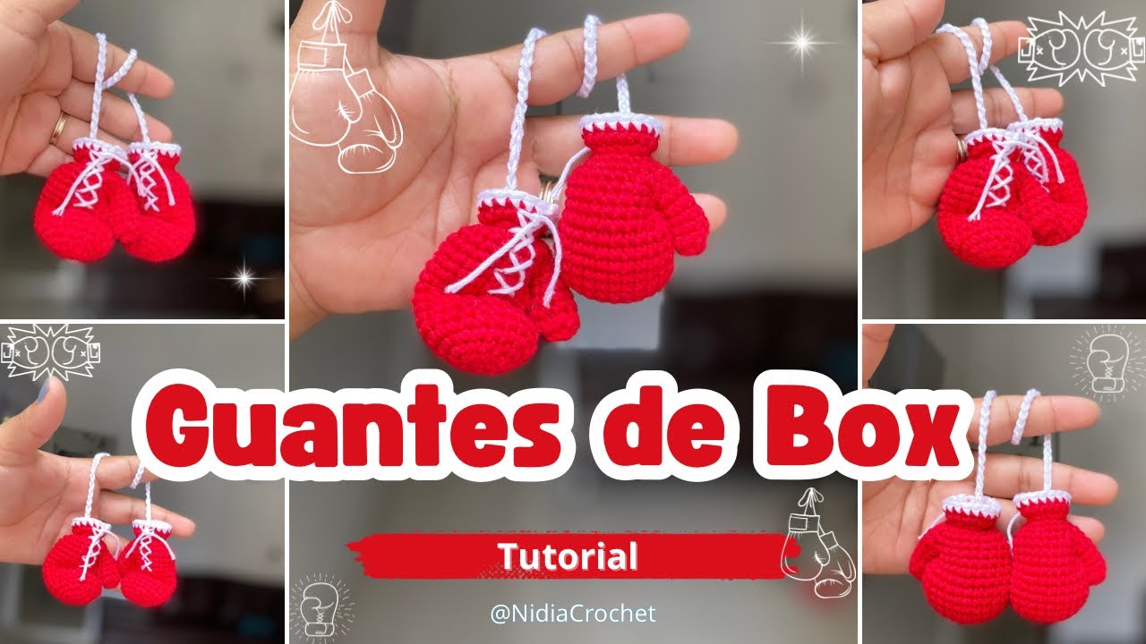 Guantes de box a Crochet - fácil y súper rápido 
