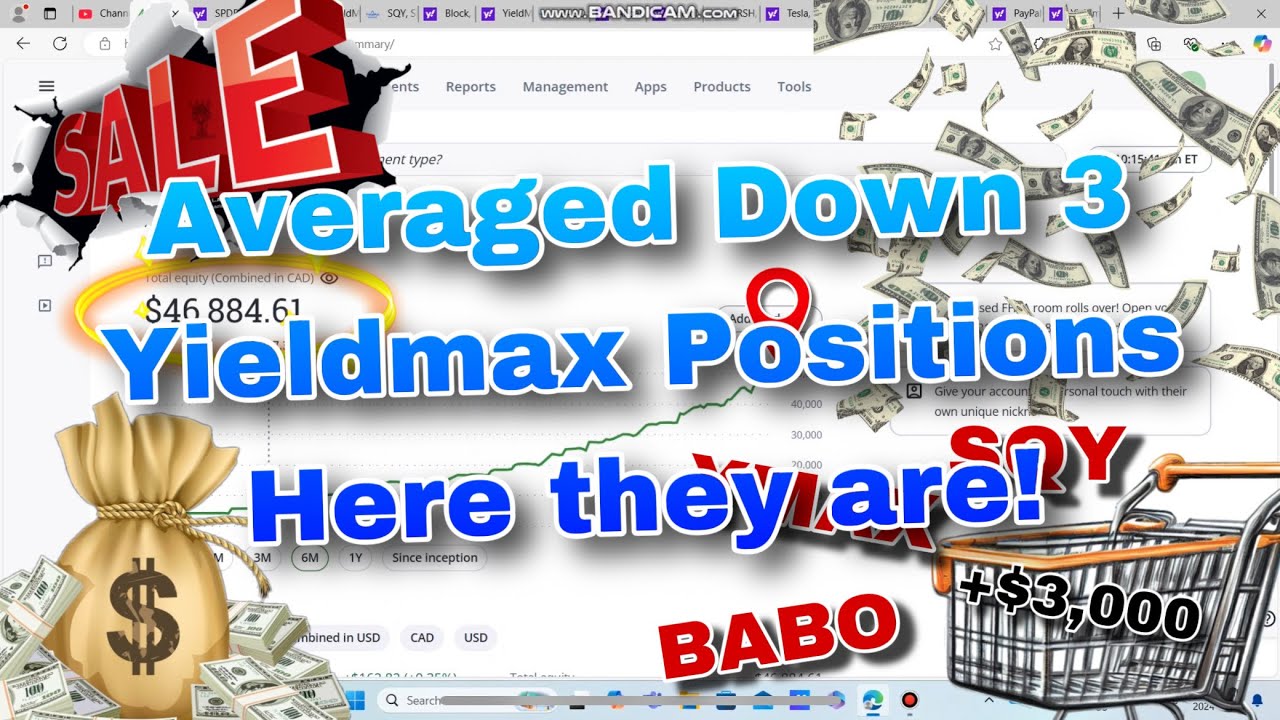 3 BUYS (YMAX SQY, BABO) in Yieldmax ETF Portfolio To BOOST My Monthly Income & Capital Appreciation