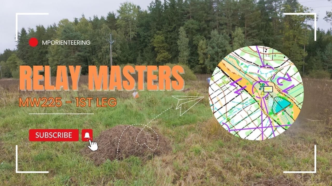 Czech relay champs - MW225 - 1st leg