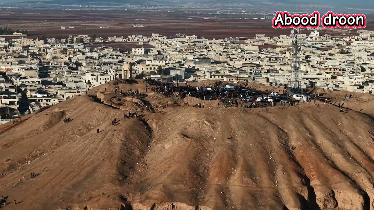 احتفال أهالي مدينة تل رفعت بالذكرى الاولى لتحرير المدينة 