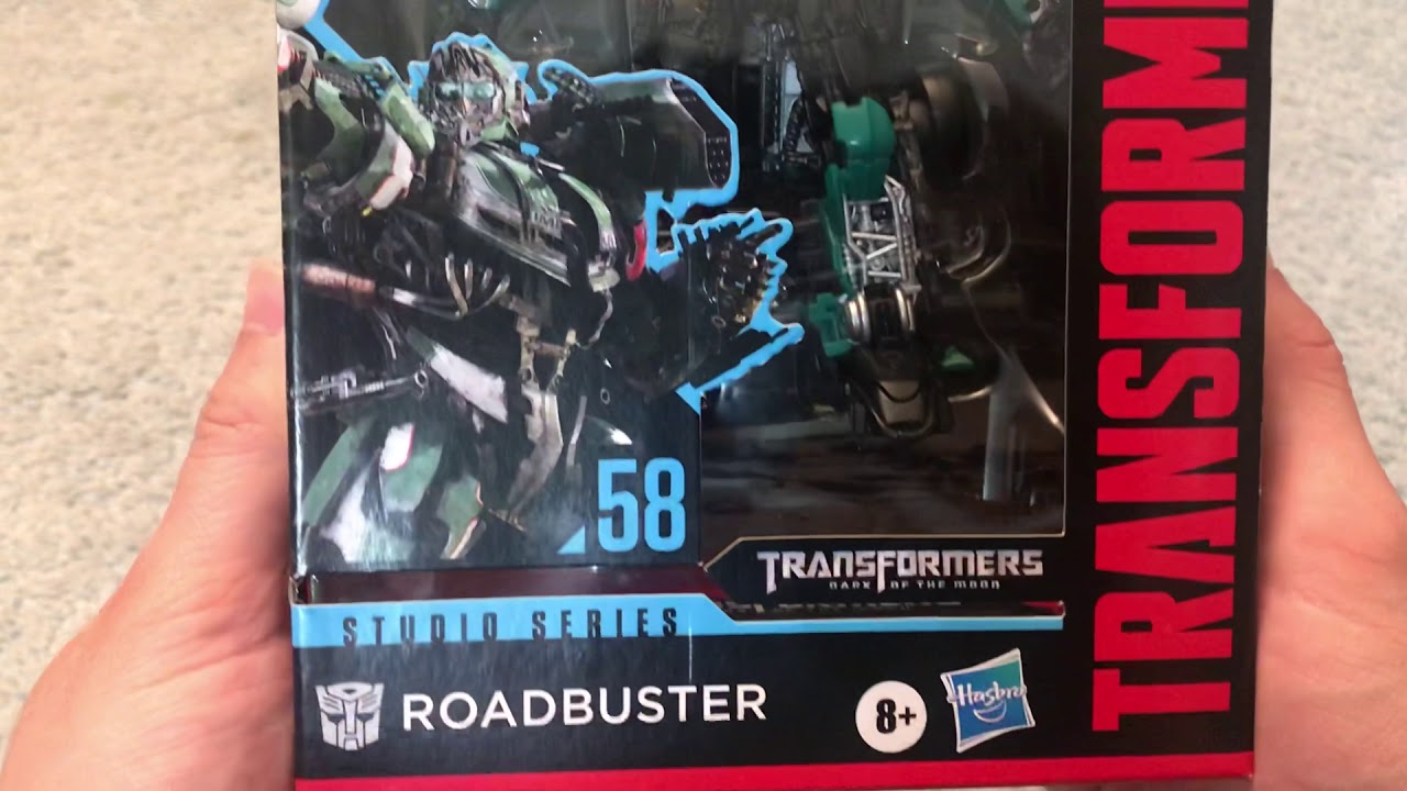 Transformers Studio Series Deluxe Roadbuster Unboxing.