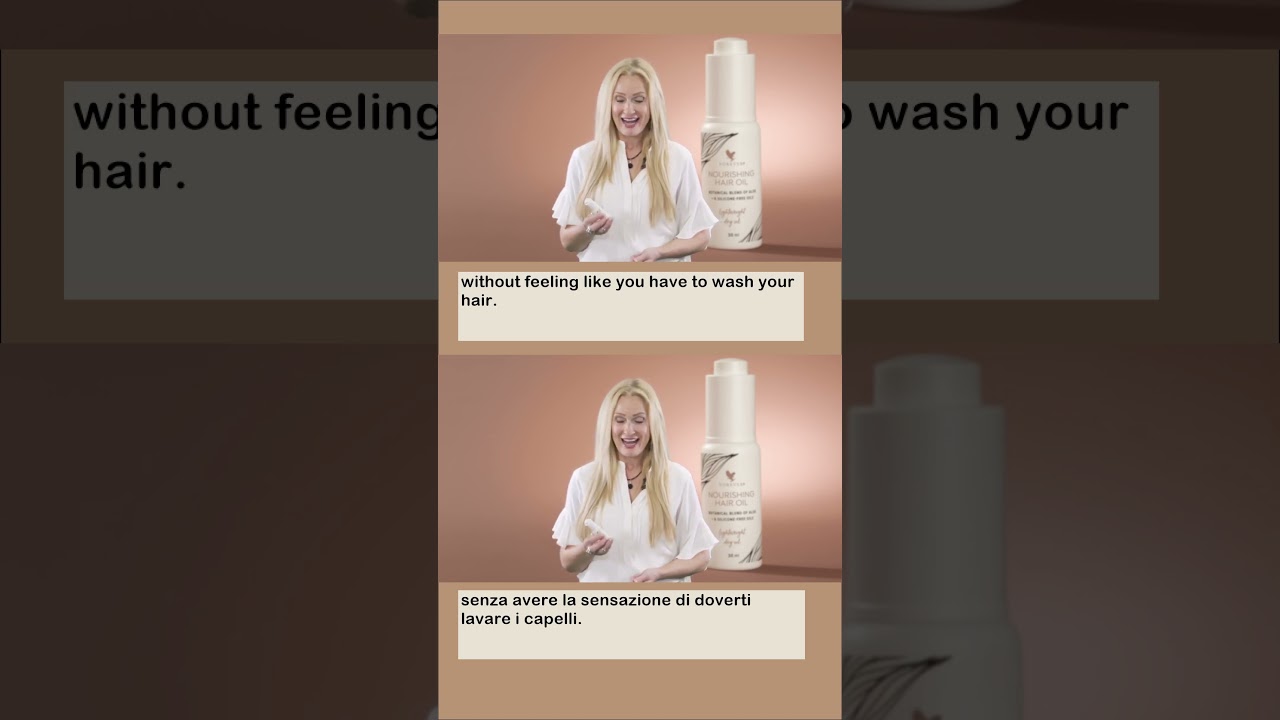Perch&eacute; utilizzare prodotti senza siliconi per i capelli? FLP Nourishing Hair Oil (English +italiano)
