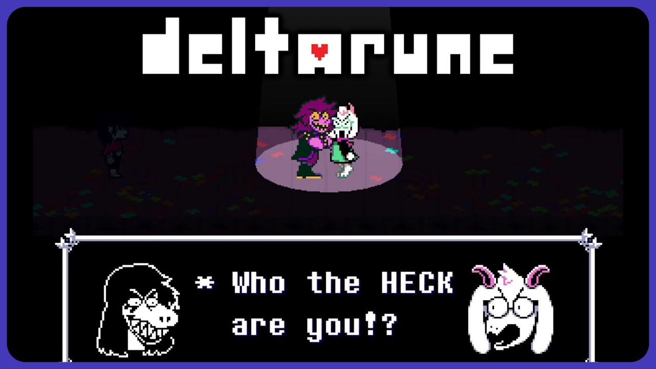 Ralsei reveals the truth about the Dark World - Deltarune Chapter 3