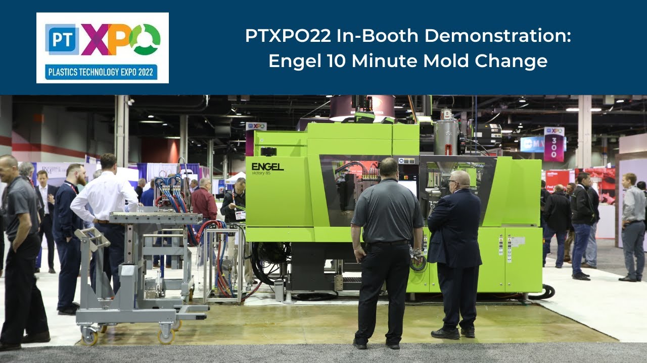 Engel demos 10 Minute Mold Change at PTXPO22