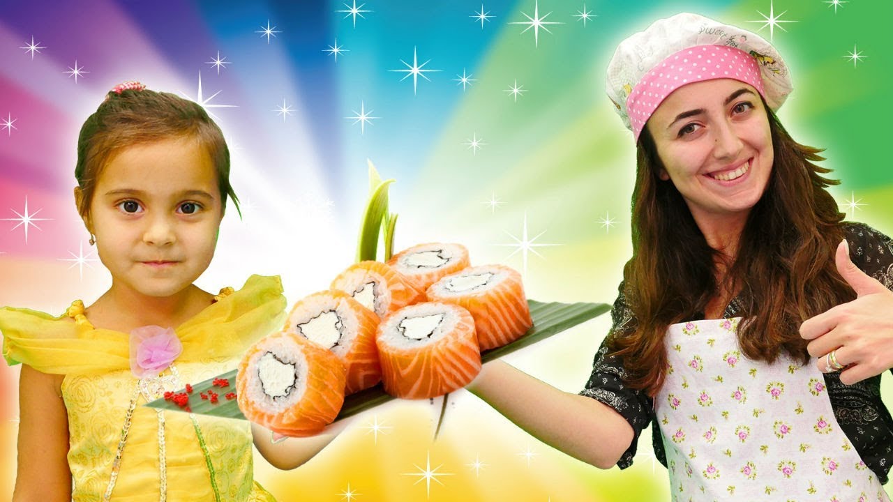 Mini Mutfakta sushi! Gerçek yemek yapma oyunu