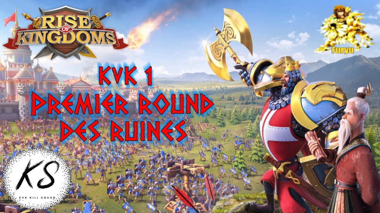 [RoK] Premier affrontement au ruines KvK1, enfin du vrai PvP
