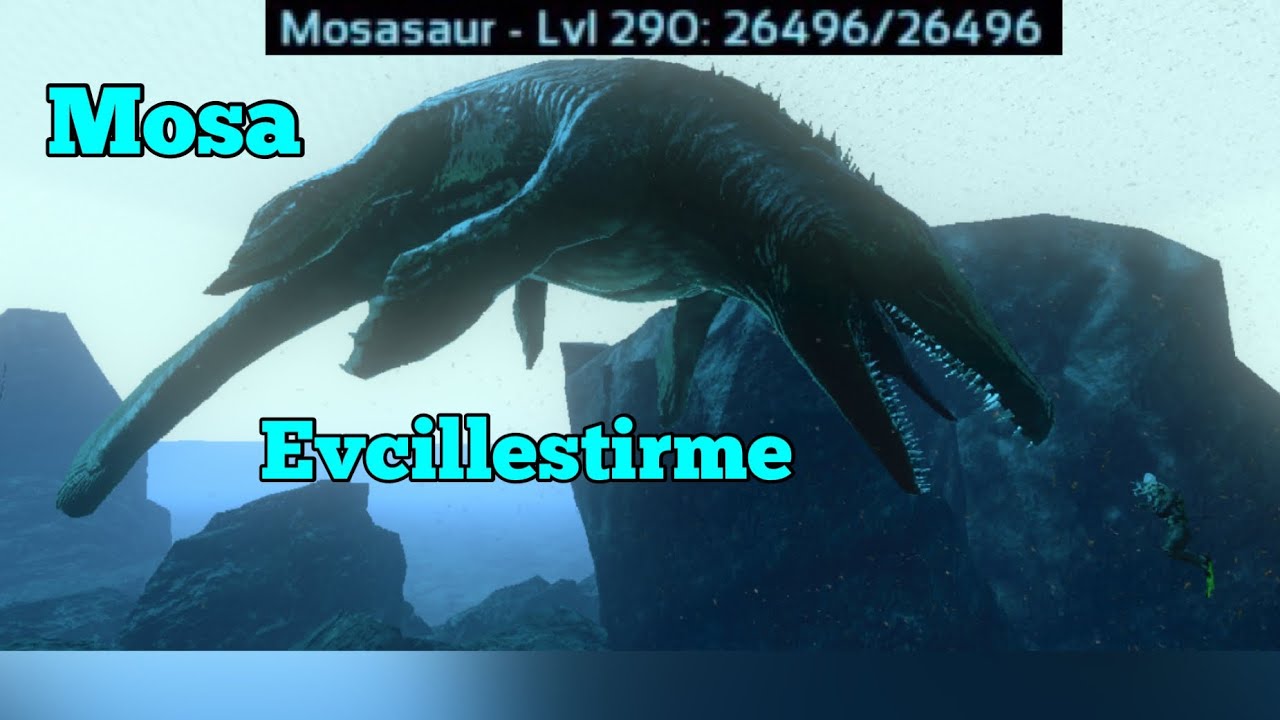 Ark mobile Türkçe Mosasaur nasıl evcilleştirilir?