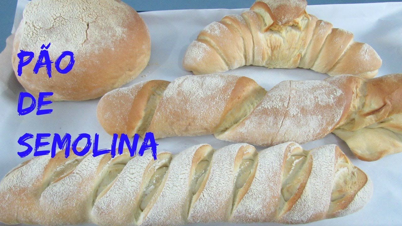 PÃO DE SEMOLINA