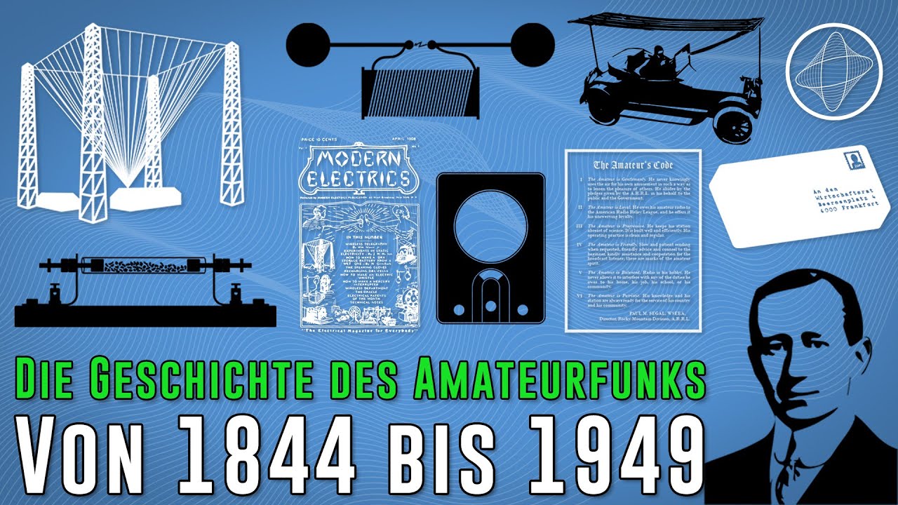 Geschichte des Amateurfunks ⏲ Von 1844 bis 1949