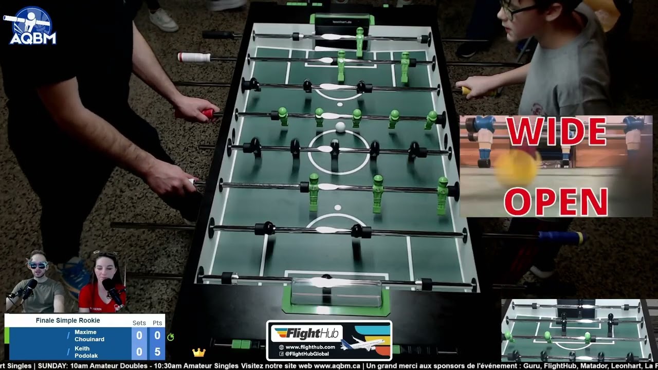 Keith Podolak vs Maxime Chouinard - Rookie Singles Final - 2026/01