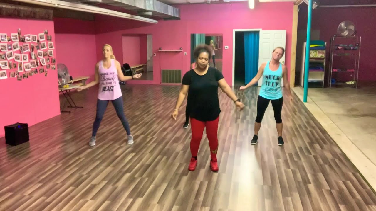 “Whoomp (there it is)” by Tag Team / dance fitness with Jojo and Sharrell