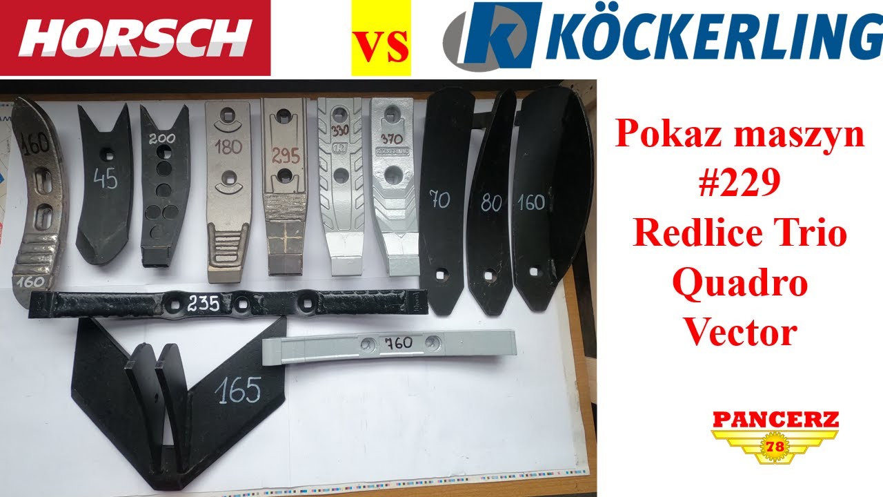 Redlice Kockerling Quadro Trio Vector Dlaczego Kockeling lepszy od Horsch?