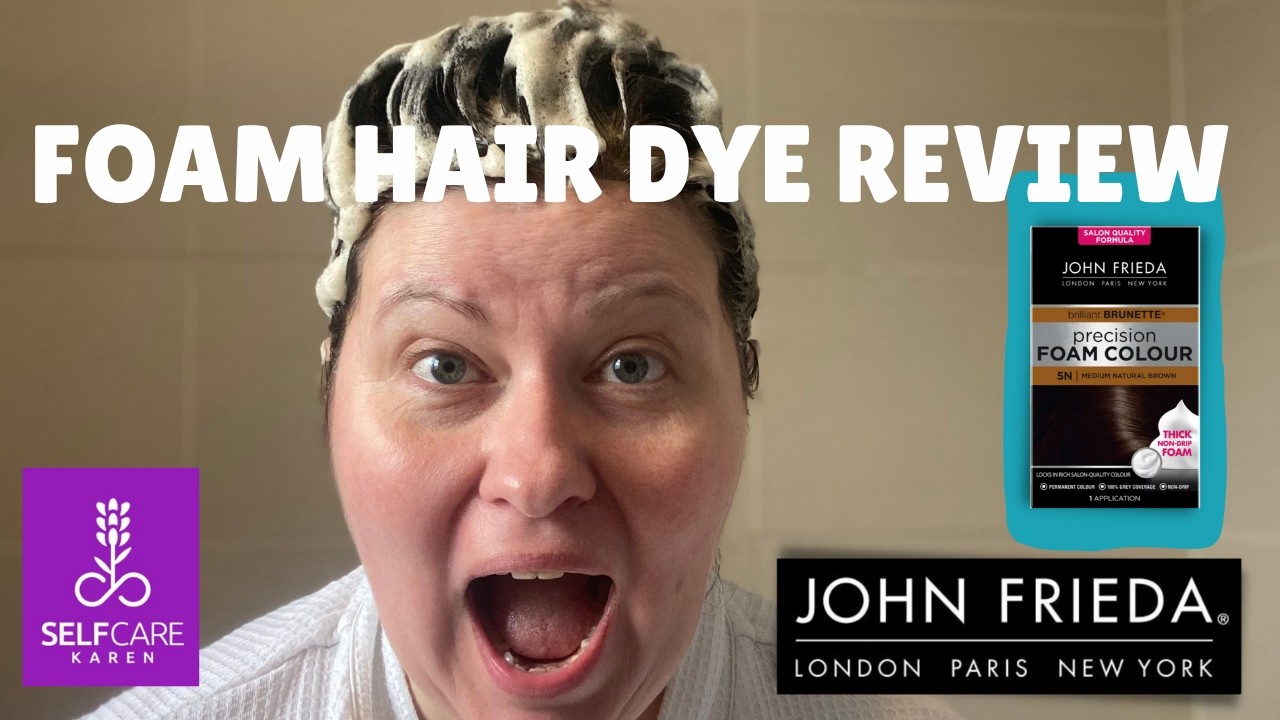 John Frieda Precision Foam Colour — стойкая краска для волос 💜 Обзор краски для волос в домашних ...
