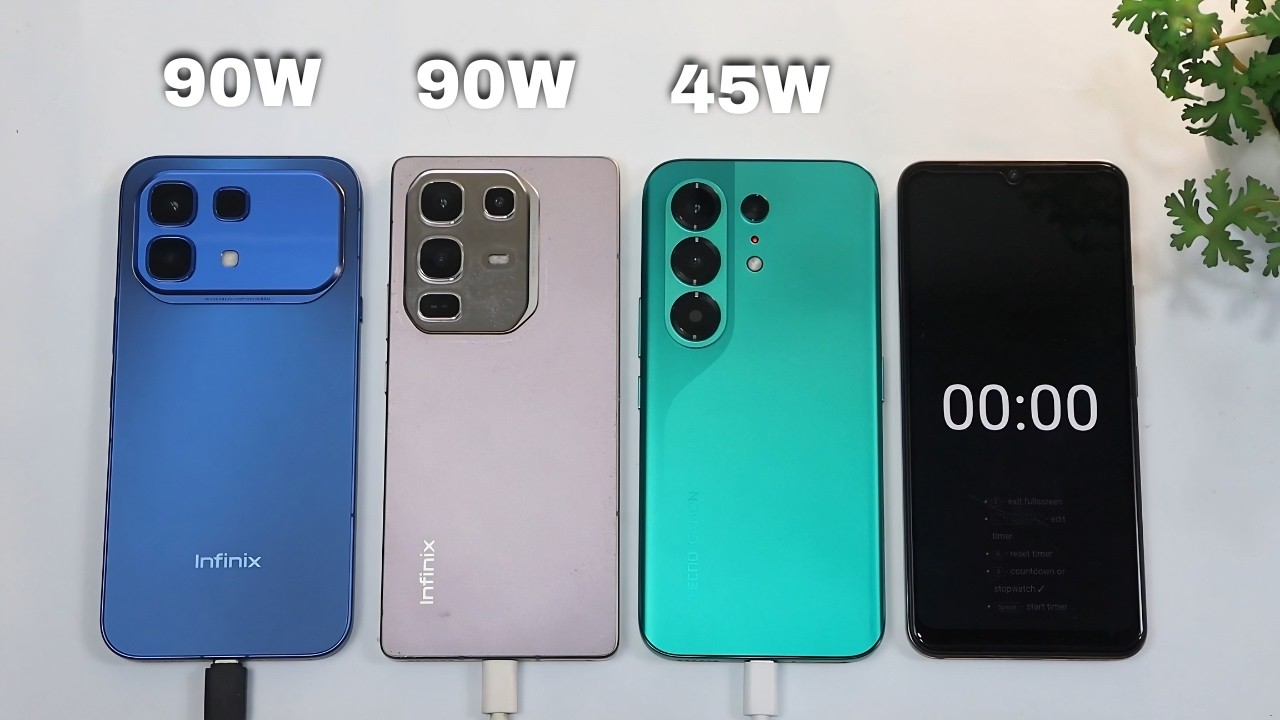 🔋 0% to 100% Charging Speed Test ⚡-Infinix Note 60 Pro VS Tecno Camon 50 Pro VS Infinxi Note 50 Pro