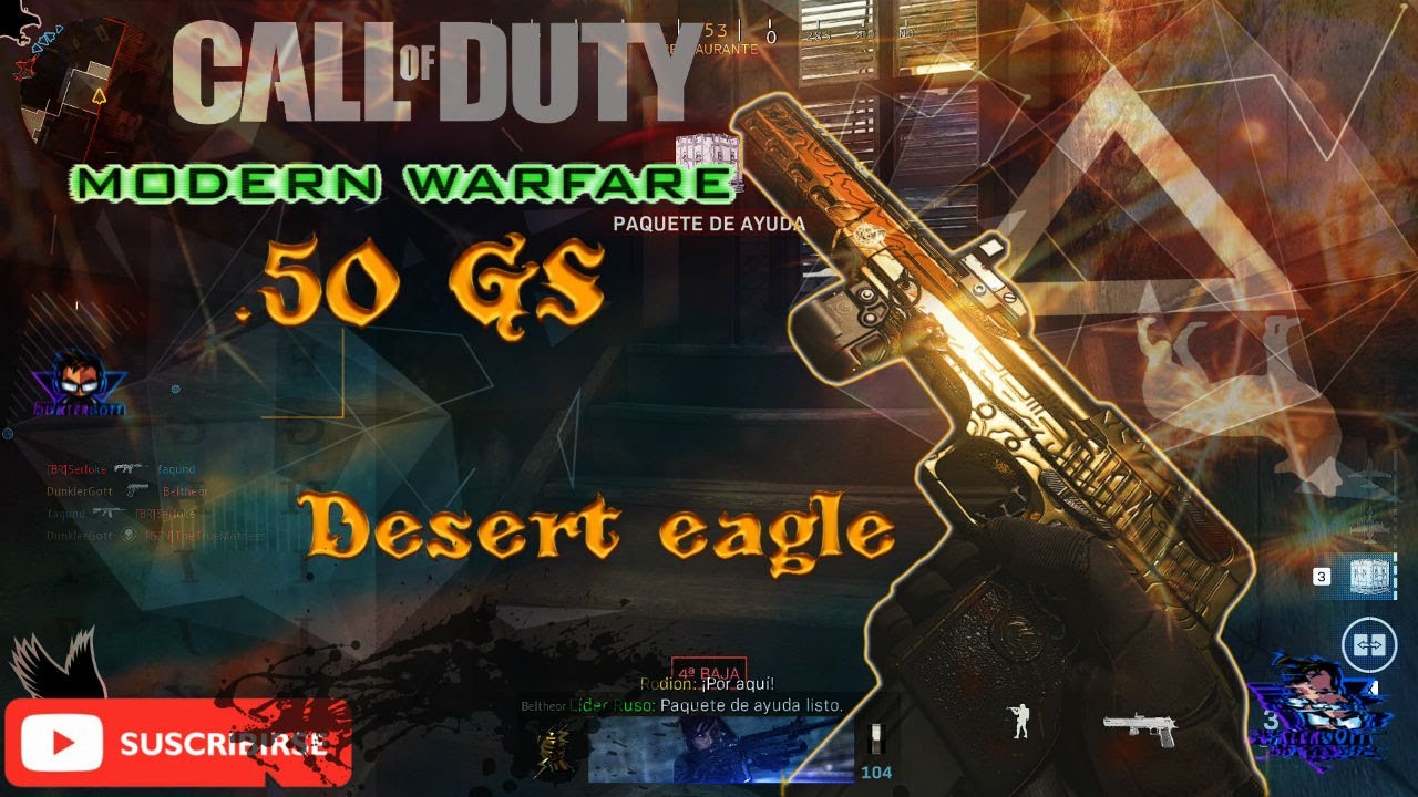 .50 GS Desert Eagle Gold