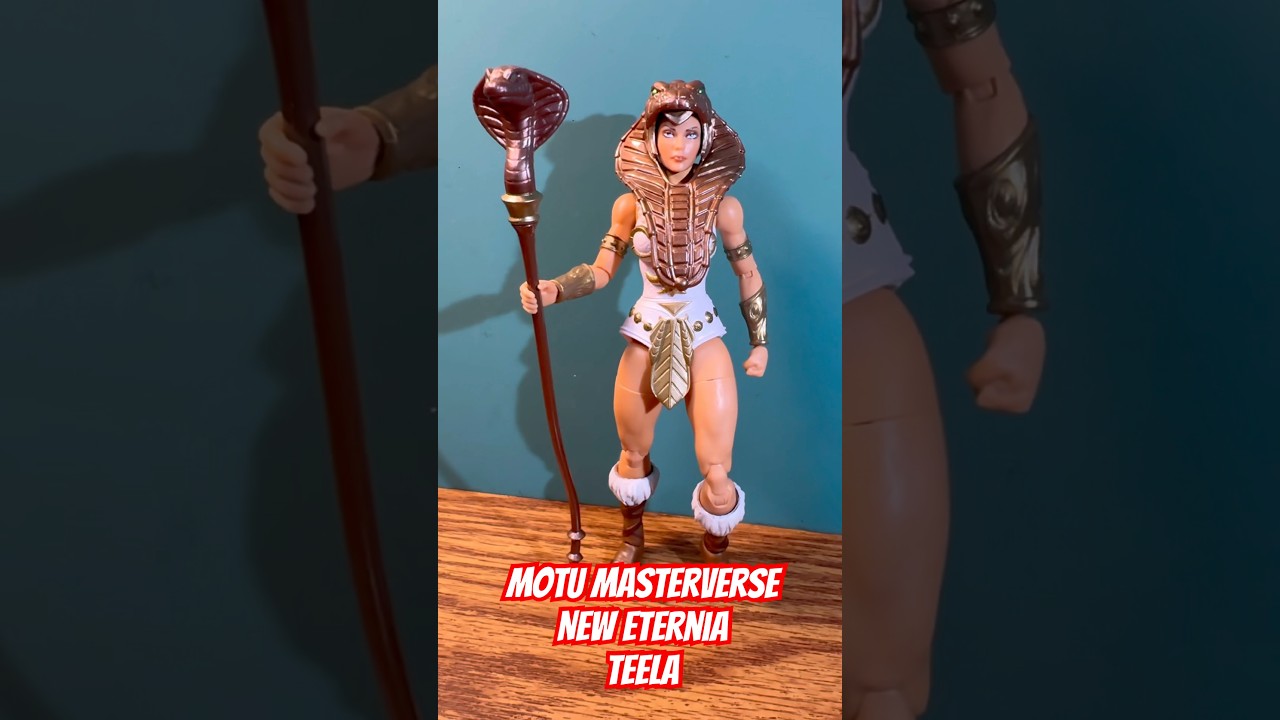 Masters of the Universe Masterverse New Eternia TEELA Figure Quick Look! #motu #masterverse #teela