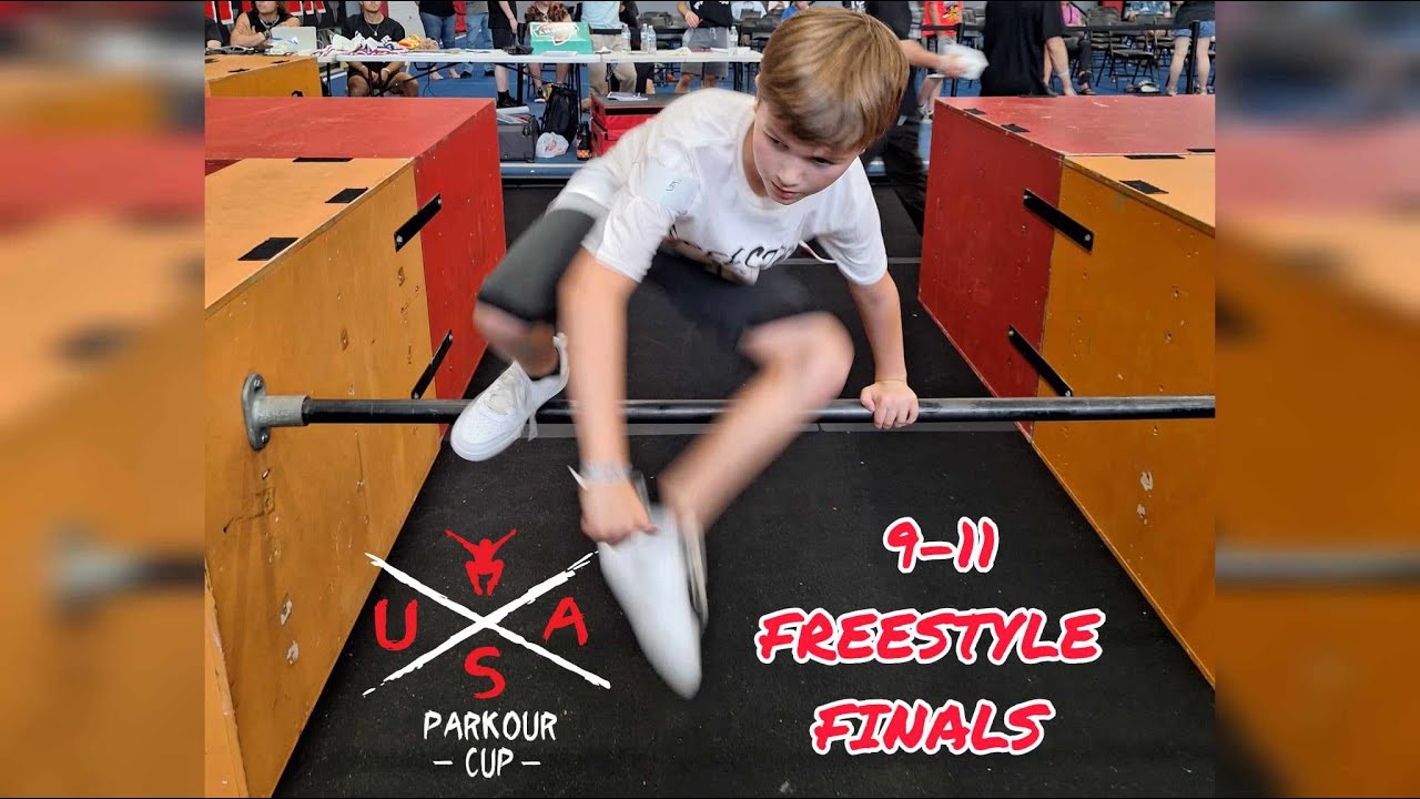 USA Parkour Cup Presents Parkids 9 -11 Freestyle Finals