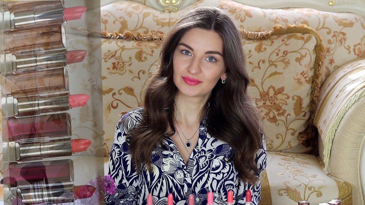 New! Розовые помады Maybelline Color Sensation Лера Каменская