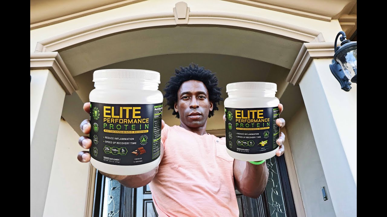 Elite Performance CBD Protein
