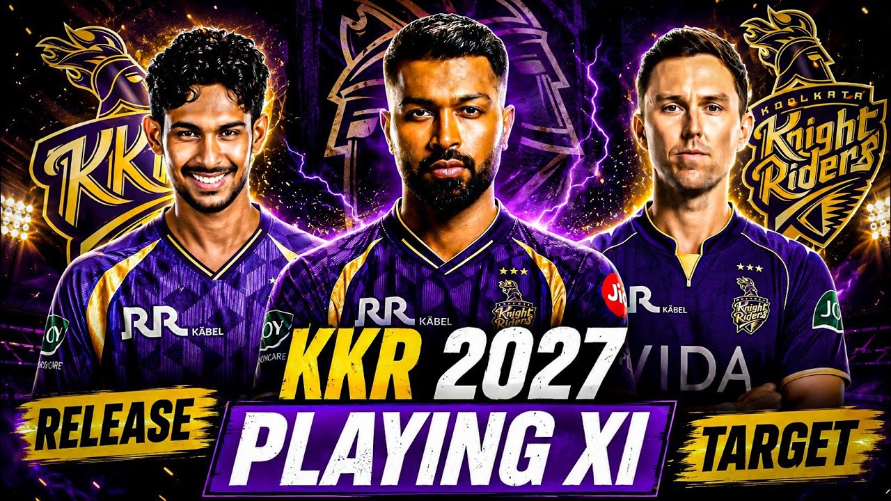 KKR IPL 2027 Playing XI 🔥 | These 11 Players Can DOMINATE IPL 2027!