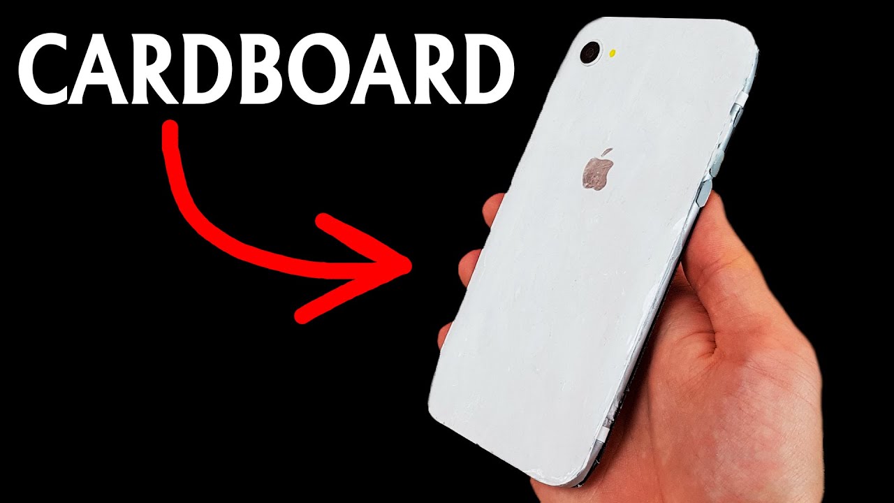 Лучший iPhone 9 из Картона - Как Сделать iPhone SE 2