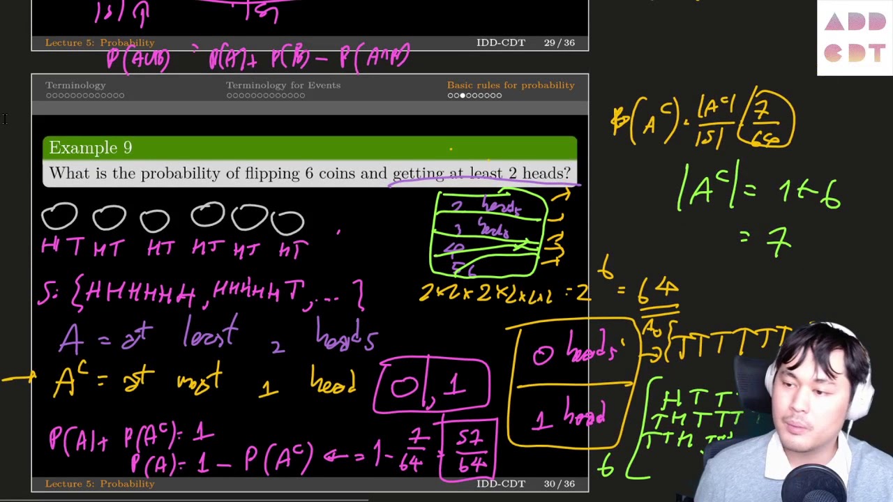 Prob and Stat - Lecture 05 part 5: Basic rules for probability