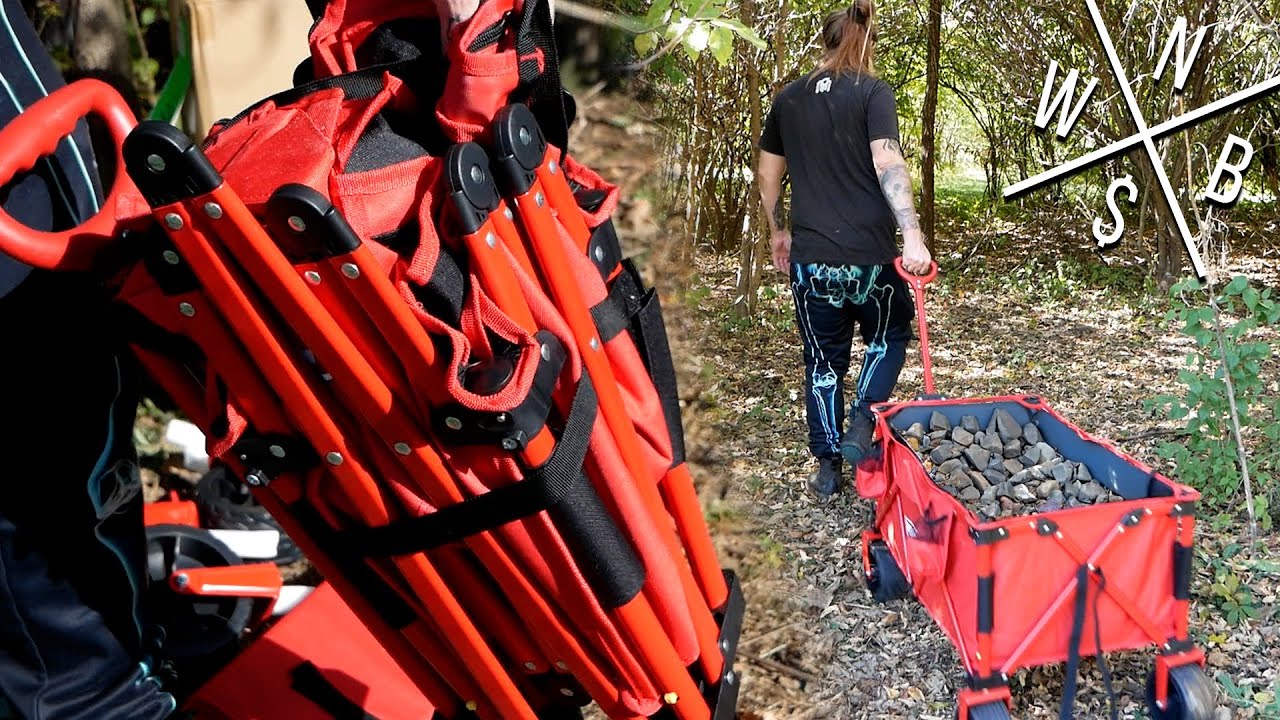 OVERMONT Collapsible Wagon Cart - Test & Review
